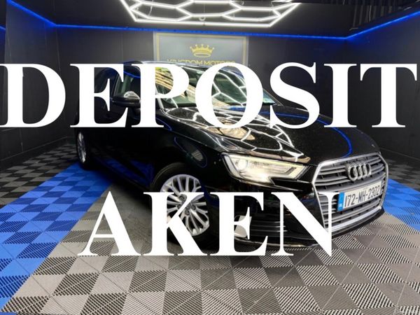 Audi A3 Hatchback, Diesel, 2017, Black