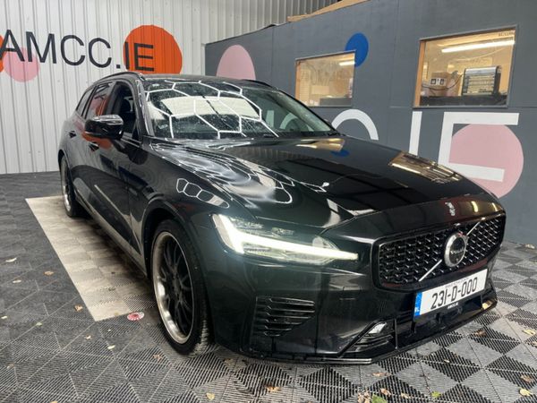 Volvo V60 Estate, Petrol Hybrid, 2023, Black