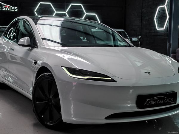 Tesla Model 3 Saloon, Electric, 2025, White
