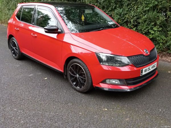 Skoda Fabia Hatchback, Petrol, 2016, Red