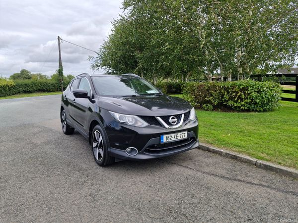 Nissan Qashqai Hatchback, Petrol, 2016, Black
