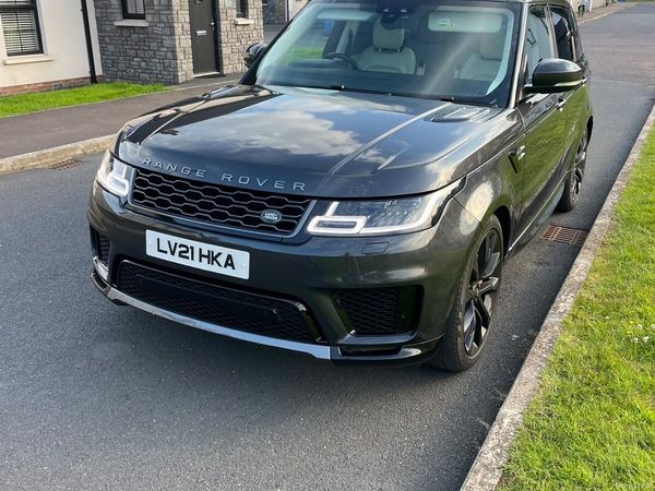 Land Rover Range Rover Sport SUV, Diesel Hybrid, 2021, Grey