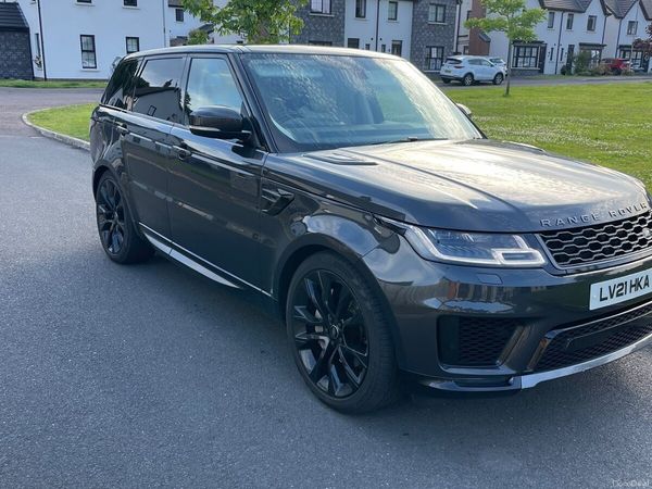 Land Rover Range Rover Sport SUV, Diesel Hybrid, 2021, Grey