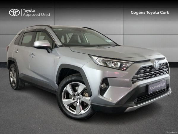 Toyota RAV4 SUV, Petrol Hybrid, 2021, Grey