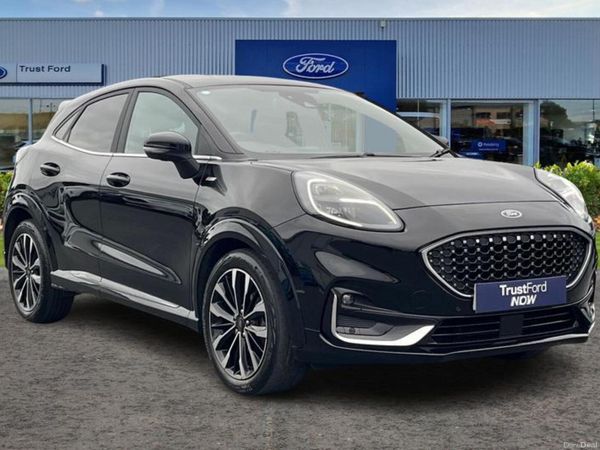 Ford Puma SUV, Petrol Hybrid, 2023, Black