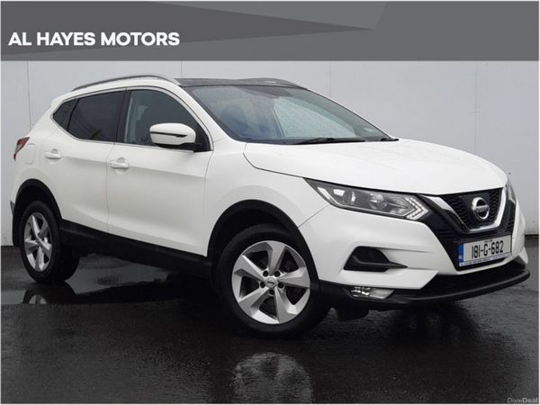 Nissan Qashqai SUV, Diesel, 2018, White