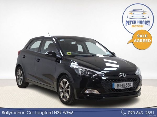 Hyundai i20 Hatchback, Petrol, 2016, Black