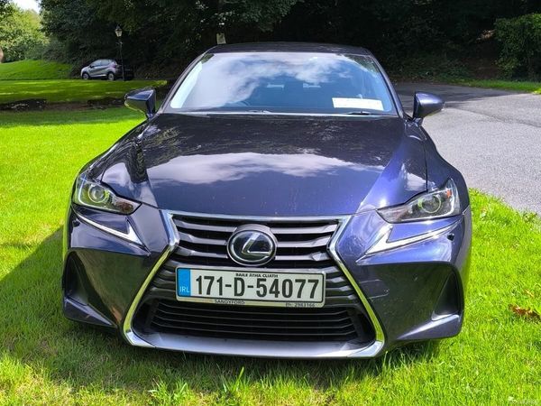 Lexus IS Saloon, Petrol Hybrid, 2017, Blue