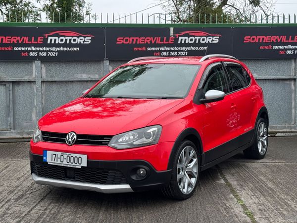 Volkswagen Polo Hatchback, Petrol, 2017, Red