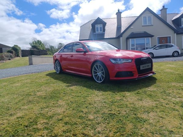 Audi A6 Saloon, Diesel, 2016, Red
