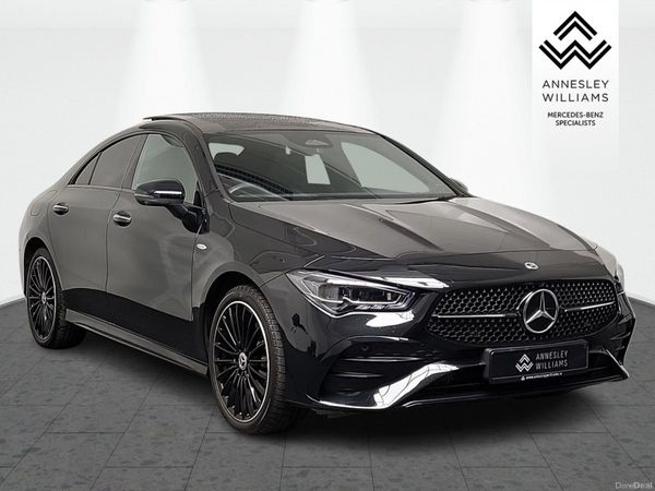Mercedes-Benz CLA Coupe, Petrol Plug-in Hybrid, 2025, Black