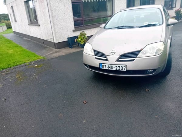 Nissan Primera Saloon, Petrol, 2007, Brown