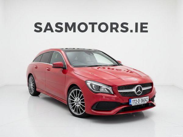 Mercedes-Benz CLA Estate, Petrol, 2017, Red