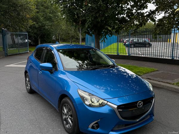 Mazda Demio Hatchback, Petrol, 2017, Blue