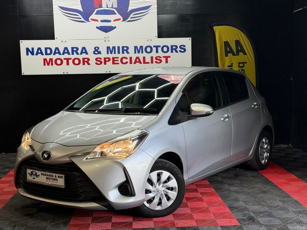 Toyota Vitz Hatchback, Petrol Hybrid, 2017, Grey