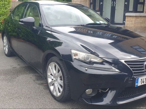 Lexus IS Saloon, Petrol Hybrid, 2014, Black