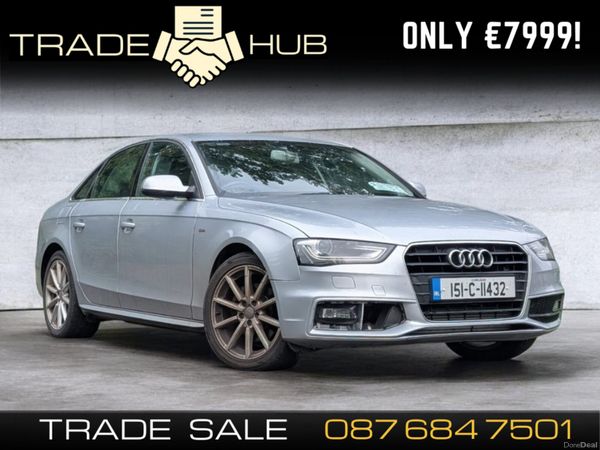 Audi A4 Saloon, Diesel, 2015, Silver