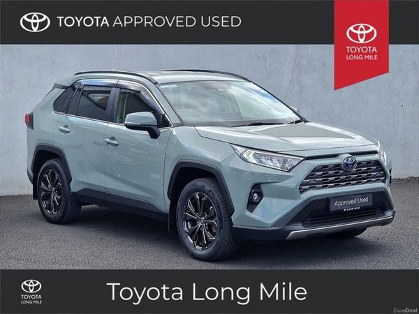 Toyota RAV4 SUV, Petrol Hybrid, 2024, Green
