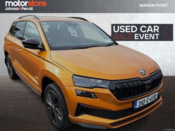 Skoda Karoq Estate, Diesel, 2024, Orange