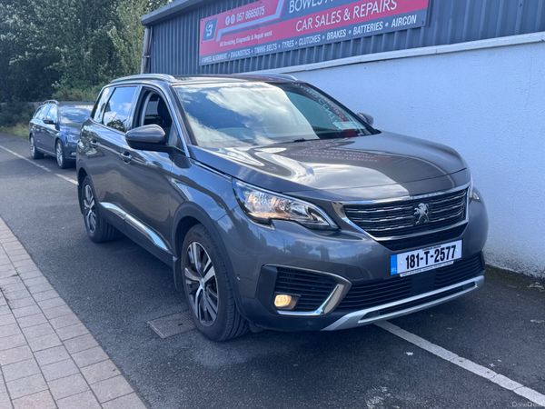 Peugeot 5008 MPV, Diesel, 2018, Grey