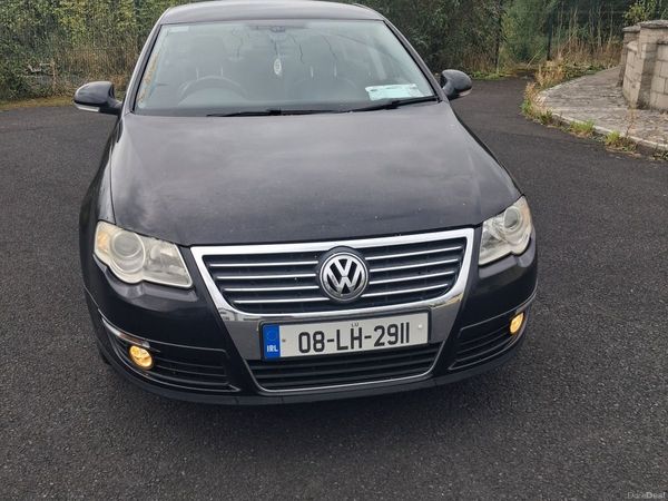 Volkswagen Passat Saloon, Diesel, 2008, Black