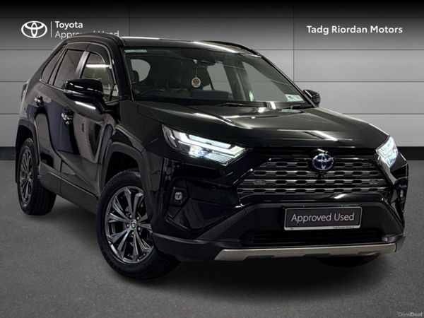 Toyota RAV4 SUV, Petrol Hybrid, 2023, Black