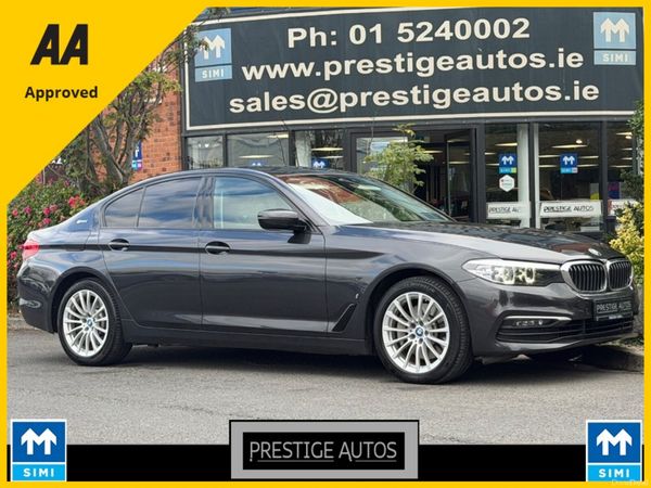 BMW 5-Series Saloon, Petrol Plug-in Hybrid, 2019, Grey