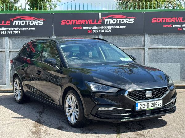 SEAT Leon Estate, Diesel, 2021, Black