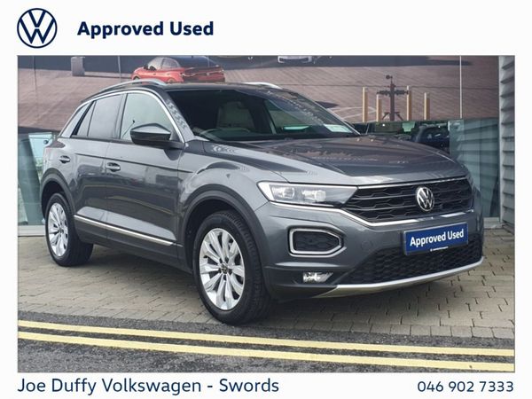 Volkswagen T-Roc SUV, Petrol, 2022, Grey