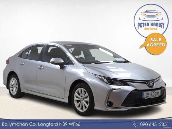 Toyota Corolla Saloon, Petrol Hybrid, 2025, Grey