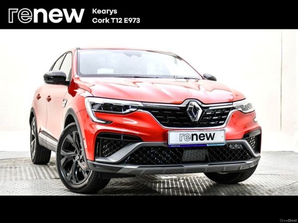 Renault Arkana SUV, Petrol Hybrid, 2023, Red