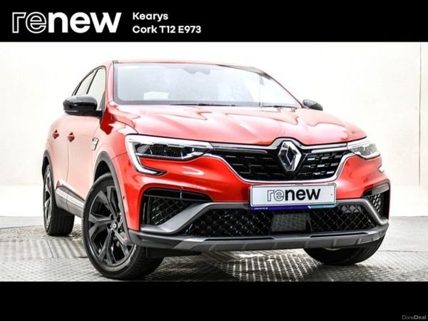 Renault Arkana SUV, Petrol Hybrid, 2022, Red