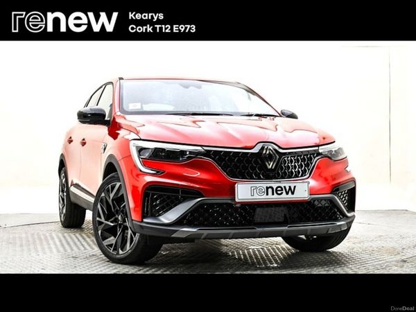 Renault Arkana SUV, Petrol Hybrid, 2024, Red