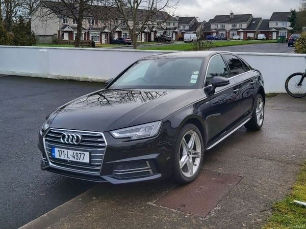 Audi A4 Saloon, Diesel, 2017, Black