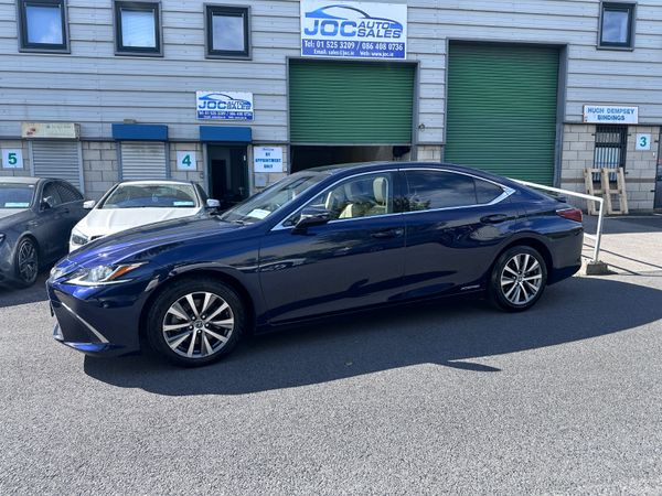 Lexus ES Saloon, Petrol Hybrid, 2019, Blue