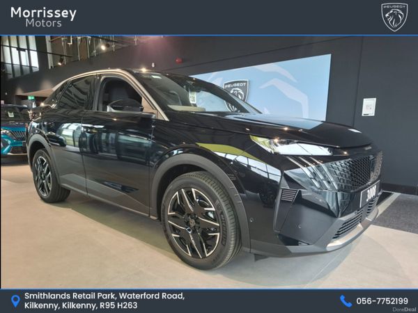 Peugeot 3008 SUV, Petrol Hybrid, 2026, Black