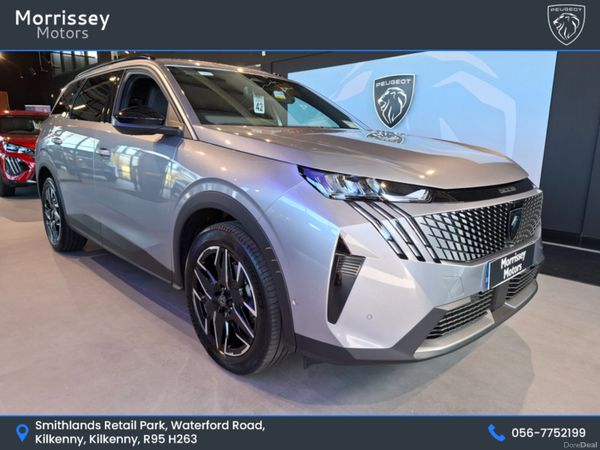 Peugeot 5008 MPV, Petrol Hybrid, 2025, Grey