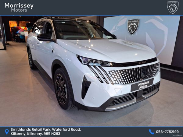 Peugeot 5008 MPV, Petrol Hybrid, 2026, White