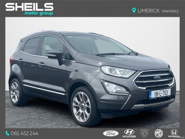 Ford EcoSport SUV, Petrol, 2019, Grey
