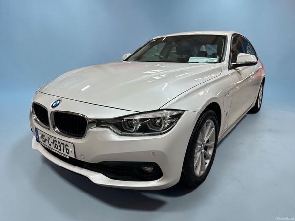 BMW 3-Series Saloon, Petrol Plug-in Hybrid, 2018, White