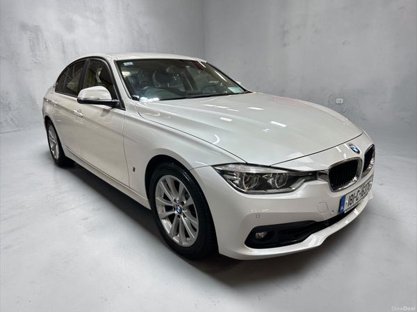 BMW 3-Series Saloon, Petrol Plug-in Hybrid, 2018, White