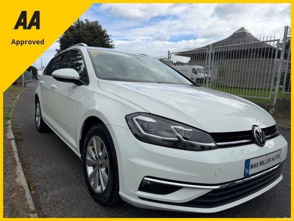 Volkswagen Golf Estate, Petrol, 2018, White