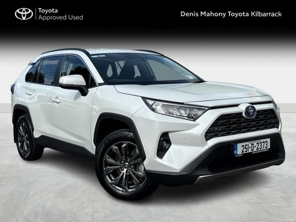 Toyota RAV4 SUV, Petrol Hybrid, 2025, White