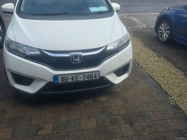 Honda Fit Hatchback, Petrol Hybrid, 2016, White