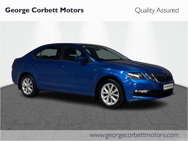 Skoda Octavia Saloon, Petrol, 2020, Blue