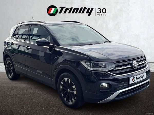 Volkswagen T-Cross SUV, Petrol, 2020, Black