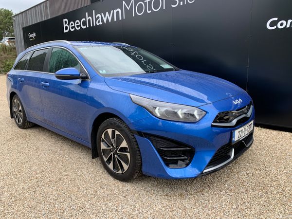 Kia Ceed Estate, Petrol Plug-in Hybrid, 2022, Blue
