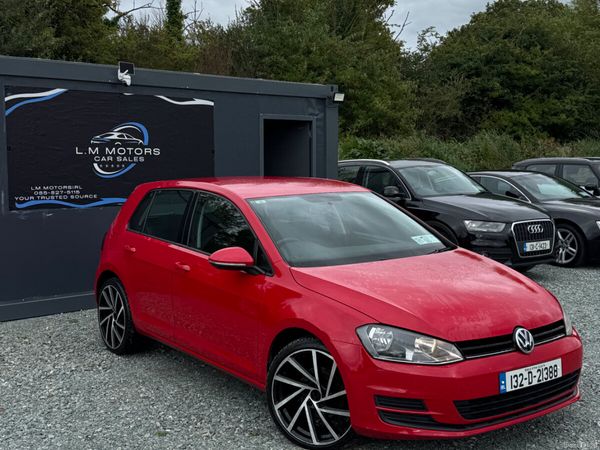 Volkswagen Golf Hatchback, Diesel, 2013, Red