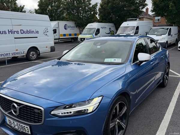 Volvo S90 Saloon, Diesel, 2018, Blue