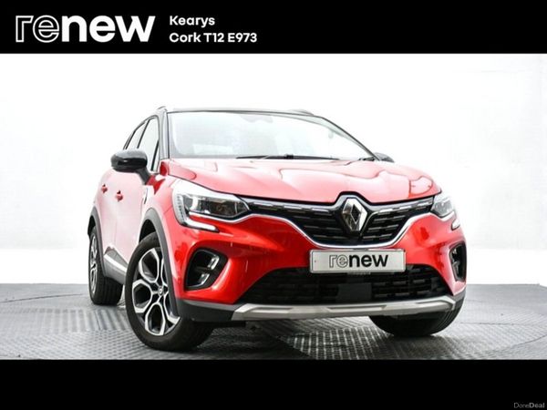 Renault Captur SUV, Petrol Plug-in Hybrid, 2023, Red
